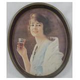 Vintage Coca Cola Metal Tray 15x12.5"
