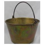 Brass Bucket 6.5x10"