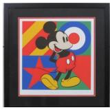 RED NOSE MICKEY PRINT