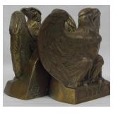 1968 Colonial VA Metal Eagle Bookends 6.5"