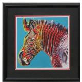 ZEBRA ENDANGERED SERIES GICLEE BY ANDY WARHOL