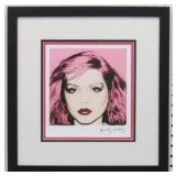 BLONDIE PRINT PLATE SIGN BY ANDY WARHOL