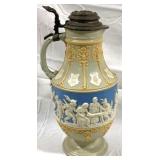 Vintage Villeroy & Boch German Beer Stein w/ lid