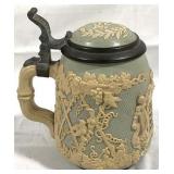 Vintage Villeroy & Boch German Beer Stein w/ inlay