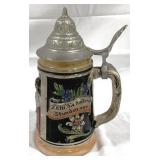 Vintage German Beer Stine w/ lid