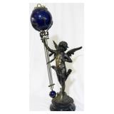 Figural Pendulum Clock 37.5"