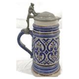 Vintage German Beer Stein w/ lid