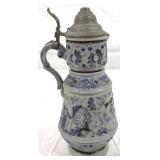 Vintage German Beer Stein w/ lid