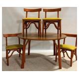 Bamboo 5pc Vintage Dinette Set