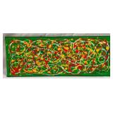 "Color Swirls" Acrylic on Board by Danny Ricketts