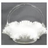 Fenton Silvercrest Basket 9x10"