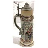 Vintage Merkelbach & Wick German Beer Stein w/lid