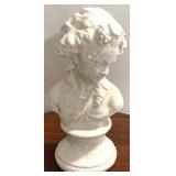 Woman Bust Statue - 15" Tall (Stoneware)