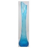LE Smith Blue 37" Floor Size Swung Vase