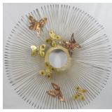 C Jere Sunburst Butterfly Wall Art 28"