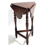Unusual 3 Side Drop Leaf Table