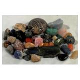 Group Agate Stones, Polished