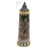 Vintage German Beer Stein w/ lid