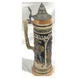Vintage Gerz German Beer Stein - w/ lid