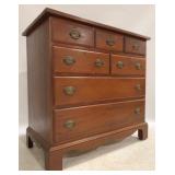 Vintage 7 Drawer Chest on Bracket Foot