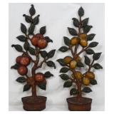 2 Metal Wall Art 20"