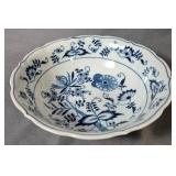 Blue Danube Blue Onion Bowl 9.25"