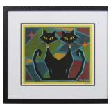 HERE IS LOOKING AT YOU 2 SIGNED GICLEE BY IVY LOWE