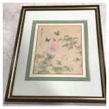 Framed Oriental Print - 35" x 28"