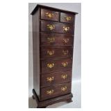 Cherry 7 Drawer Lingerie Chest