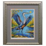 GREAT BLUE HERON LTD EDITION BY VANGOGH LIMITED