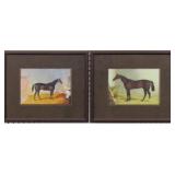 SET OF 2 STABLEMATES GICLEE BY J.F. HERRING