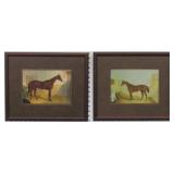 SET OF 2 STABLEMATES GICLEE BY J.F. HERRING