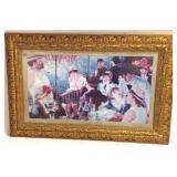 Print in Fancy Gilded Frame 31 x 45