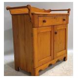 Vintage Cottage Pine Washstand