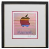 MACINTOSH PRINT PLATE SIGN BY ANDY WARHOL