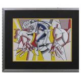 THE HORSEMAN GICLEE BY LEROY NEIMAN