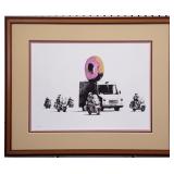 STRAWBERRY DOUGHNUT ESCORT GICLEE BY GRAFFITI