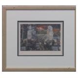 DETROIT INDUSTRY SIGNED PRINT 57/75 BY