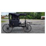 Horse Drawn Amish Buggy - 4-seater