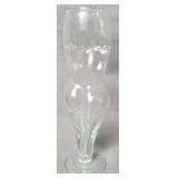 Nude Woman Shaped Glass 8"