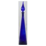 Empoli Cobalt Blue 26.5" Decanter