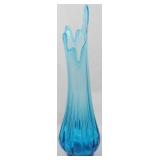 LE Smith Electric Blue 22" Swung Vase