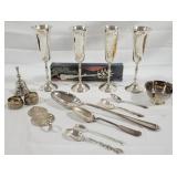 Lot of Assorted Silver Plated Items