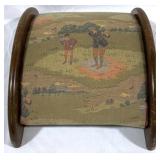 Antique Golf theme Foot Stool