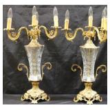 Monumental Pair Martin Benito Candelabra