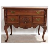 Queen Anne Shell Carved Vintage Lowboy