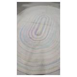 Capel Parfait Flat Braided Rug - Pastel Colors