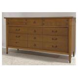 Mid Century Wanut 9 Drawer Dresser