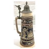 Vintage German Beer Stein w/ lid