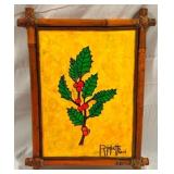 "Holly Bush" Bamboo Frame by Danny Ricketts